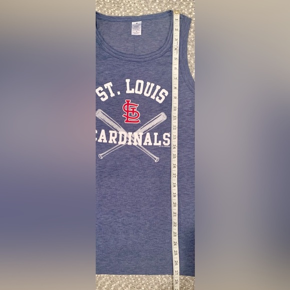 NWOT St. Louis Cardinals Blue Tank Top M - Picture 4 of 5